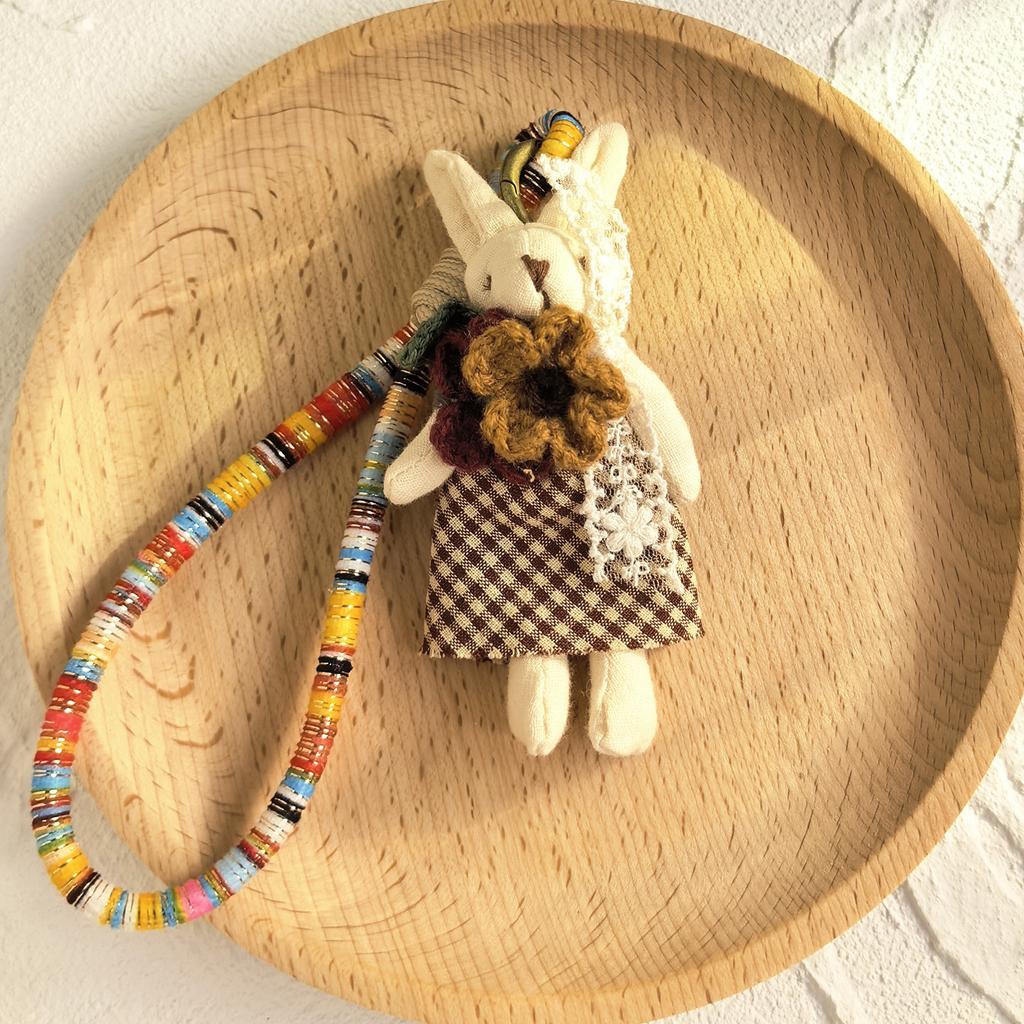 Ручная работа Тканевый Мультяшный Кулон Кукла Брелок Аксессуары для Сумки Милая Коллекция Ювелирных Изделий с Животными