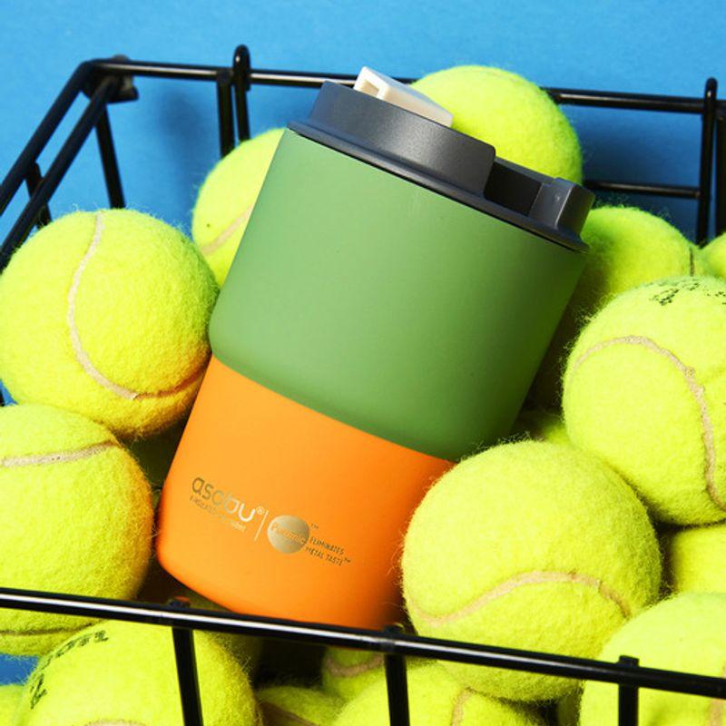 Термостакан ASOBU Ceramic из нержавеющей стали с вакуумной изоляцией 360 мл Coffee Express Пастель