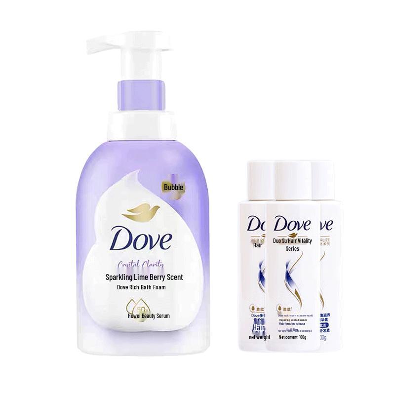 Dove Lime Berry Moisturizing Shower Foam & Essence Set