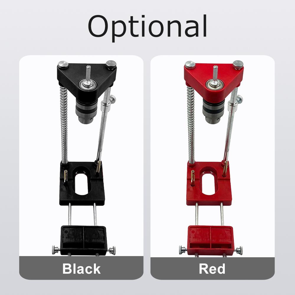 Drill Guide Woodworking Locator Kit Adjustable Drilling Guide Hole Puncher Positioner for Wood