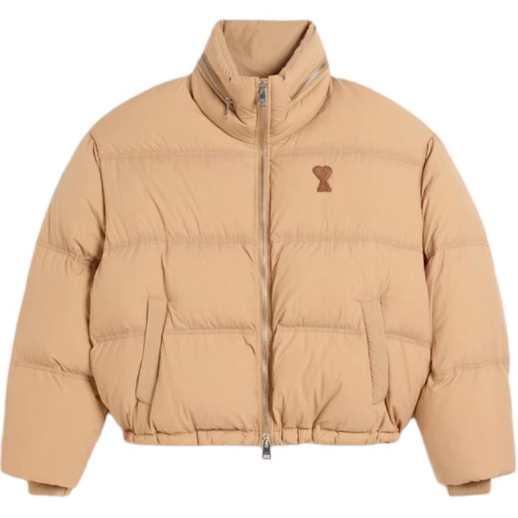 Ami Paris Ami De Coeur Стеганая куртка на молнии HJK403PA0009-255