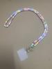 Korean Mobile Phone Corssbody Lanyard Pearl Bracelets Chain For iPhone 14 15 pro max Samsung Flip 4 S21 s22 S23 Ultra
