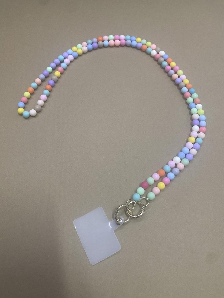 Korean Mobile Phone Corssbody Lanyard Pearl Bracelets Chain For iPhone 14 15 pro max Samsung Flip 4 S21 s22 S23 Ultra