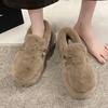 Модные женские пушистые балетки Модные туфли с пряжкой Удобная зимняя обувь 2025 Новые тренды Классические повседневные кроссовки для ходьбы Zapatillas
