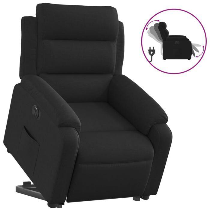 VidaXL Fauteuil Inclinable Électrique, Chaise de Relaxation avec Dossier, Siège avec Accoudoirs, Fauteuil TV de Salle de 3205006