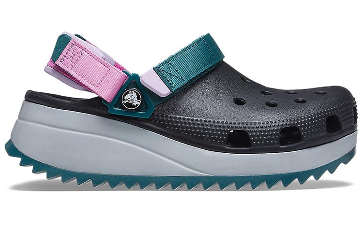 Crocs Классический клог для хайкинга 'Черный Серый Бирюзовый' 206772-988