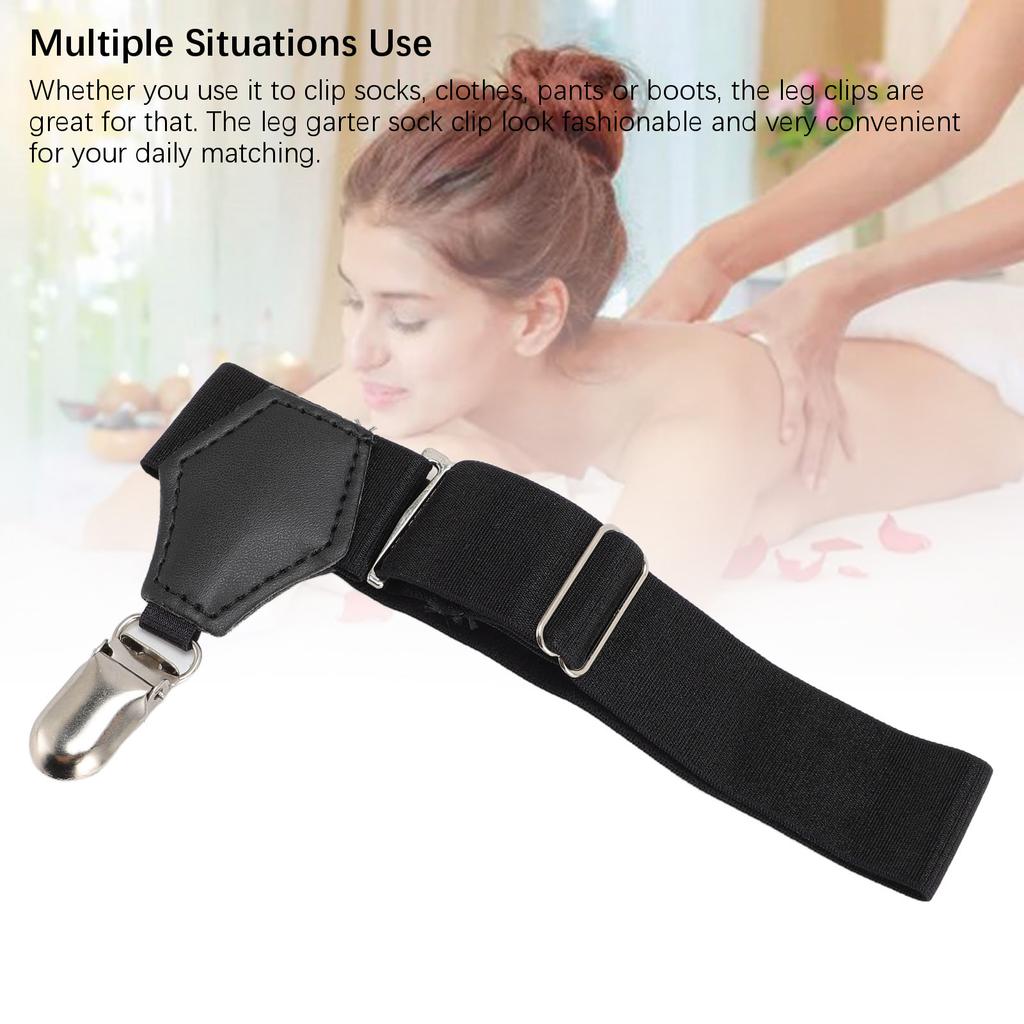 3 шт. эластичные подвязки для носков с одним захватом, нескользящие подтяжки для носков, держатели для брюк и одежды