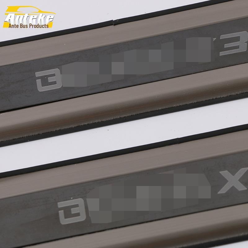 BAIC 2019 Zhidax3 Sill Strip, Bumper Trim, and Trunk Welcome Pedal Modification Kit.