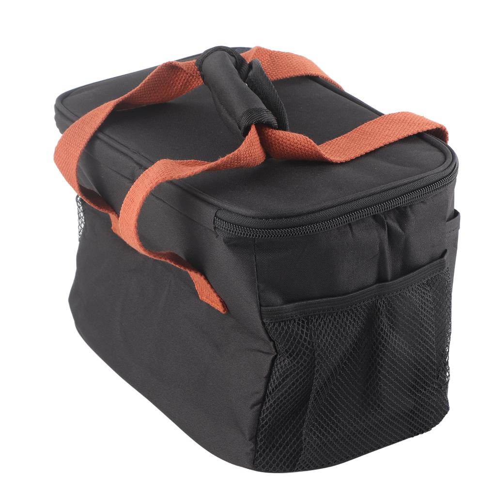 15L Insulated Lunch Bag Thicken Waterproof Aluminum Foil Portable Large Capacity Reusable Lunch Box for Office Picnic