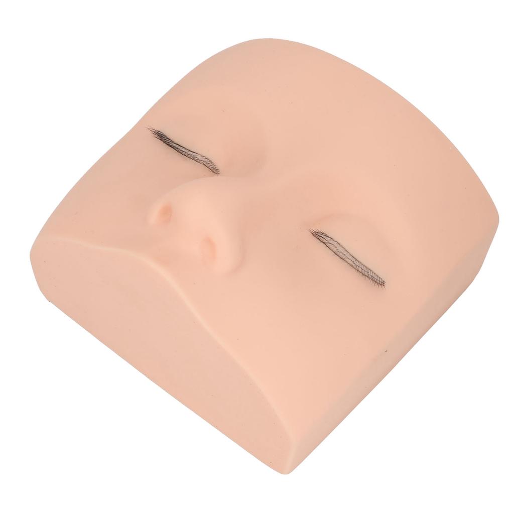 Манекен для наращивания ресниц ПВХ Реалистичный Удобный на ощупь Многоразовый Практичный Голова манекена