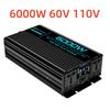 Инвертор чистой синусоиды DC 60V в AC 220V/110V 1000W 1600W 3000W 4000W 5000W 6000W Преобразователь мощности Автомобильный солнечный инвертор