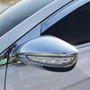 Хромированная накладка на зеркало заднего вида для Sonata 09-14