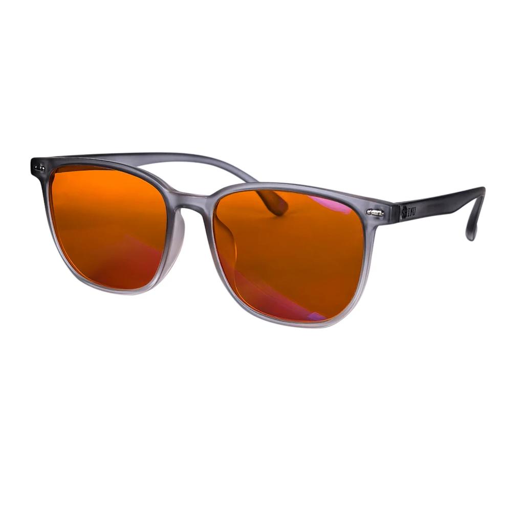 Очки с красным оттенком Shinu для использования за компьютером и телефоном. Очки с фильтром синего света и красными линзами для сна. Компьютерные очки