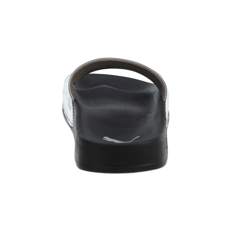 Puma Leadcat Mirror Jr Silver Black Kids Sandals 367220-02