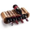 Wooden Double-layer Red Wine Rack, European Wine Cabinet, Grid Rack Wine Holder Display Rack Decoration