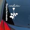 Depeche Mode Violator Rose Flower Автомобиль Светоотражающие наклейки Наклейка Декор