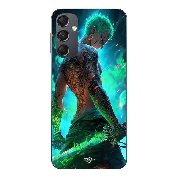 Чехол Для Samsung galaxy A24 One piece Зоро 3D Манга аниме Фан-арт Maniacase