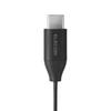 ELECOM Wired Earphones Type C with iPhone 16e Includes Noise High Resolution Canal Remote Control make calls without Black [Compatible / 16,15 Series]