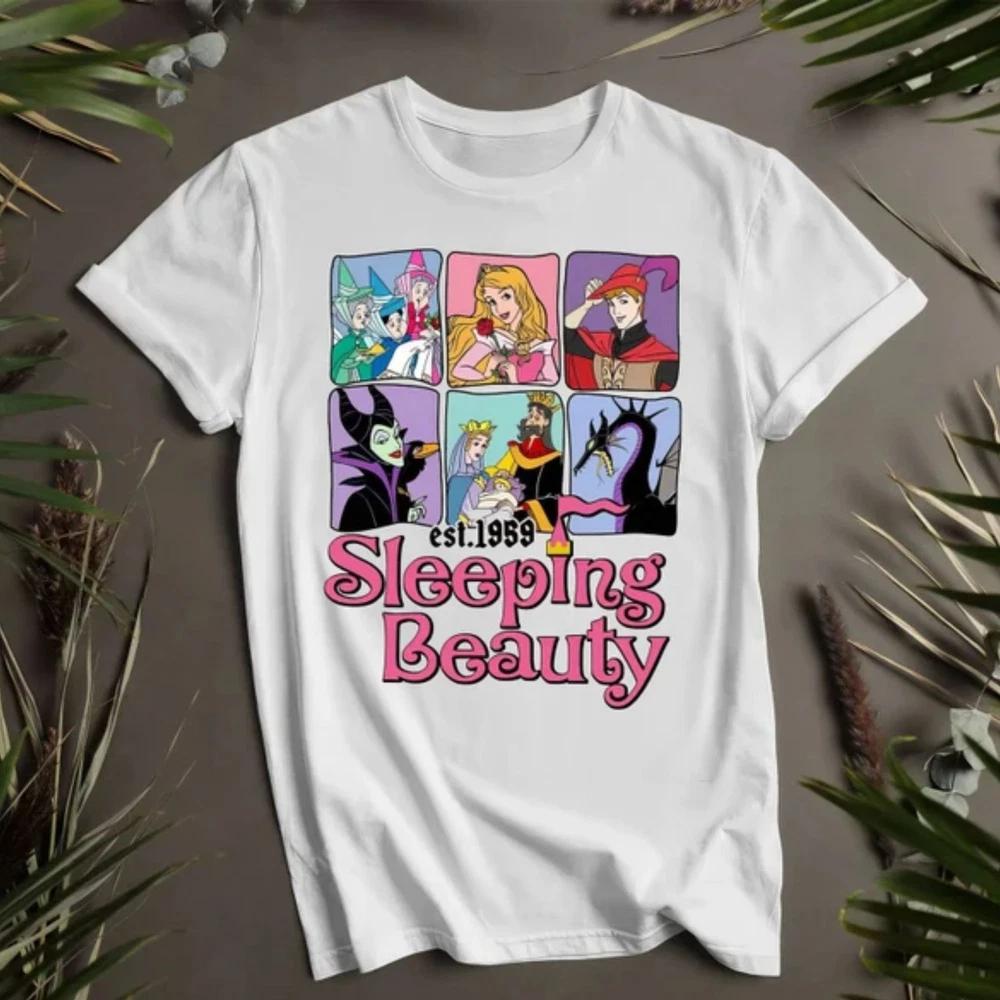 Sleeping Beauti V2 White T Shirt Best Gift For Friends