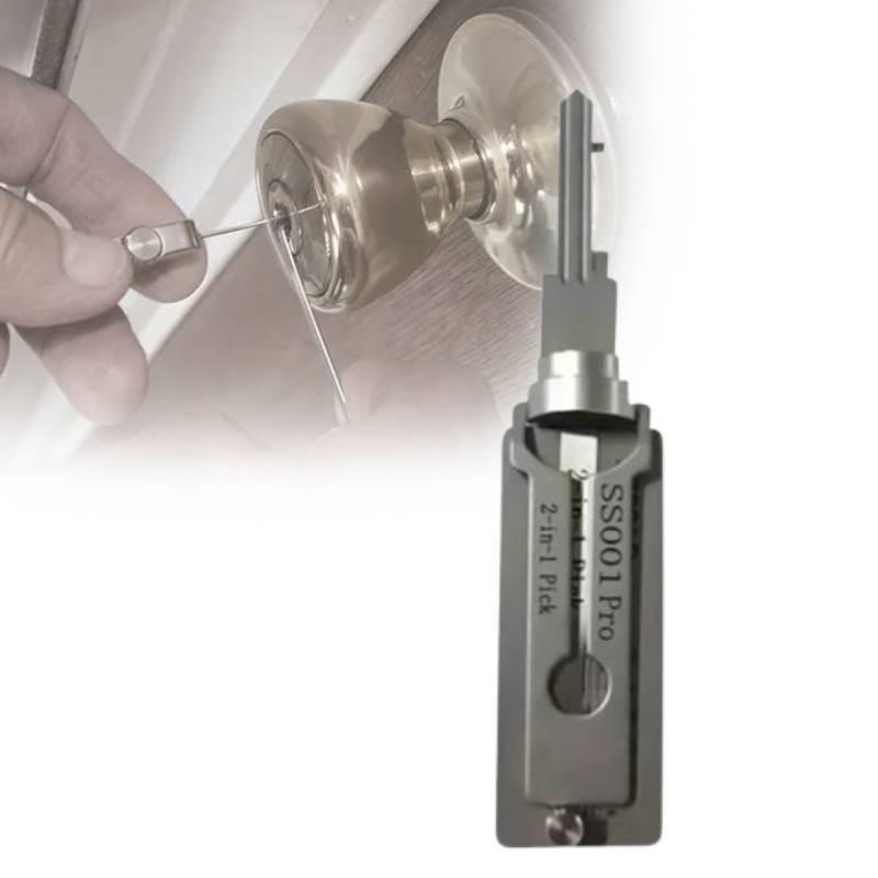Lishi Ss001 Sc1 Kw1 Прочный Двухв одном Прецизионный Ручной Инструмент Набор для Ремонта Автомобилей