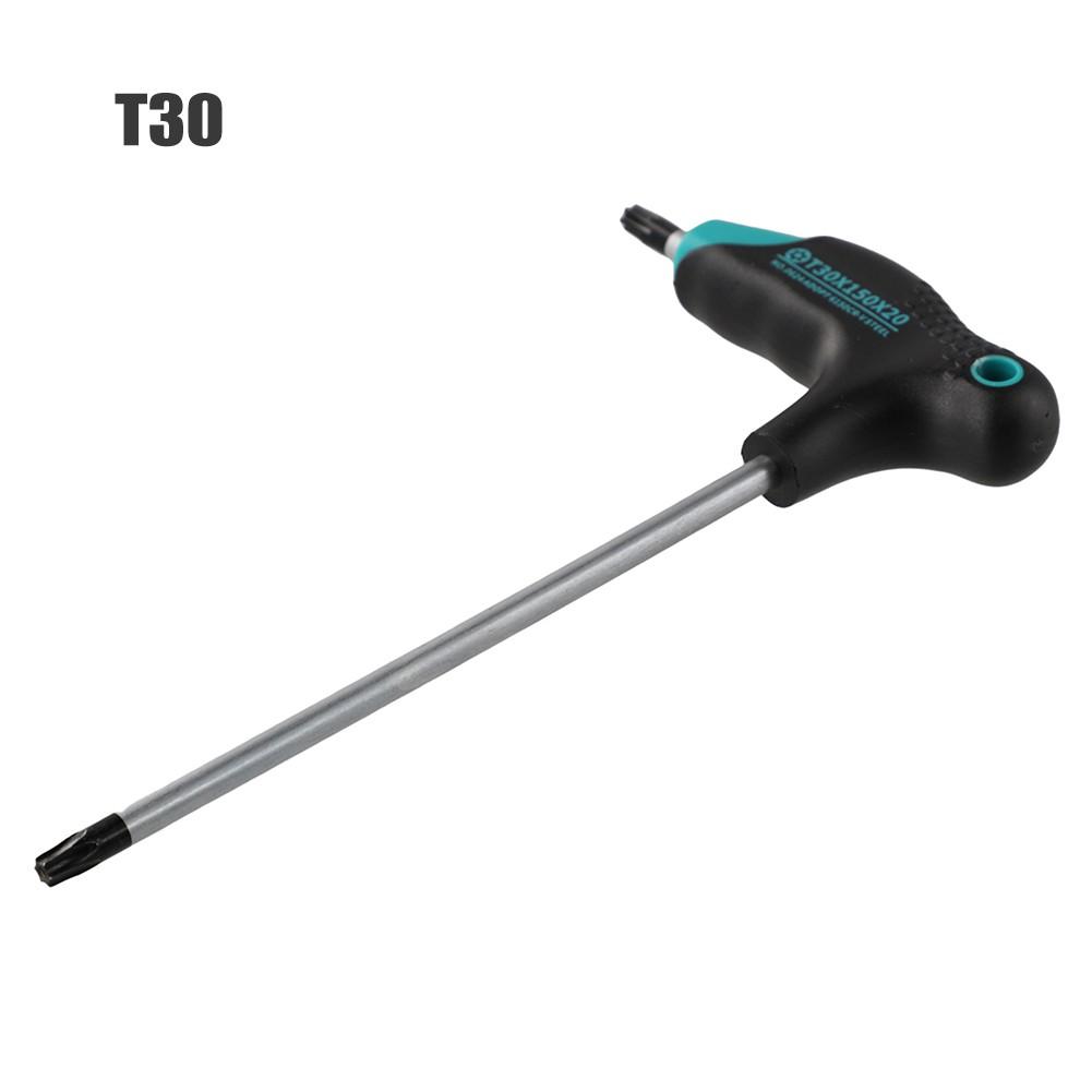 Удобная конструкция с отверстием для подвешивания Torx-отвертка T6T45 с магнитной головкой