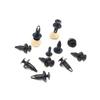 ECF5078 10 Pieces Push-Type Retainer Fastener Fixing Clips for Ford Focus Mondeo Transit Ka Connect Custom W703243-S300 1060989 