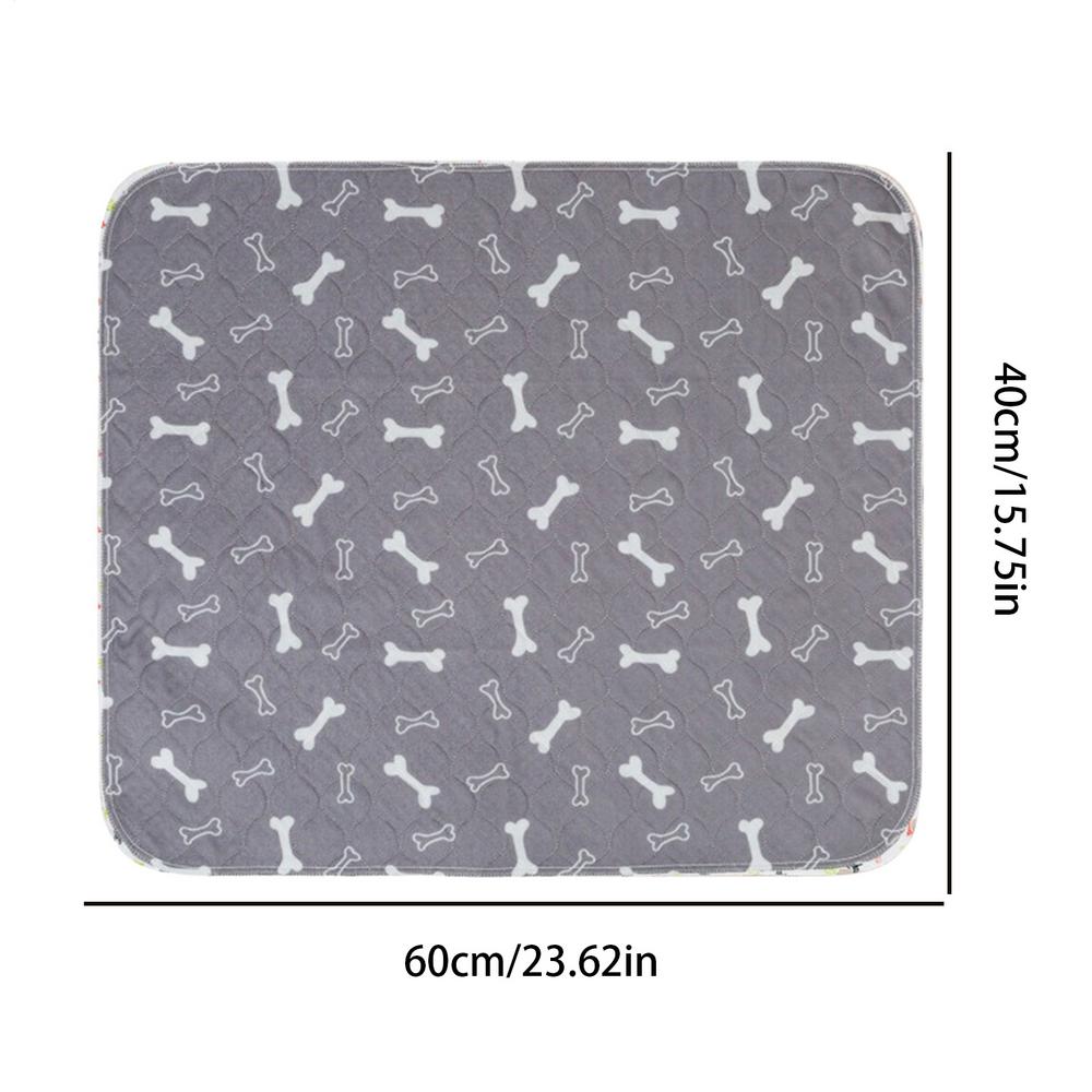 Dog Pads Non-slip Pet Training Mat Reusable Washable Absorbent Pee Pads For Cats Potty Training Home Travel Playpen Crate