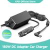 KFD 150W 135W 120W Gaming Laptop Car Charger DC Power for Lenovo Legion ASUS MSI HP zbook Dell Acer Chicony Cigarette Lighter