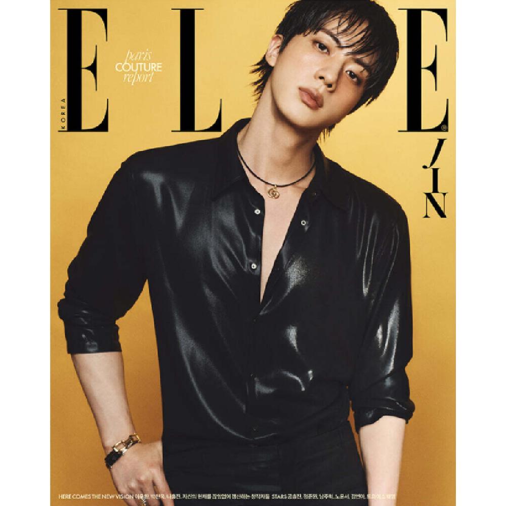 Предзаказ журнала ELLE Август 2026 Обложка с Джином из BTS