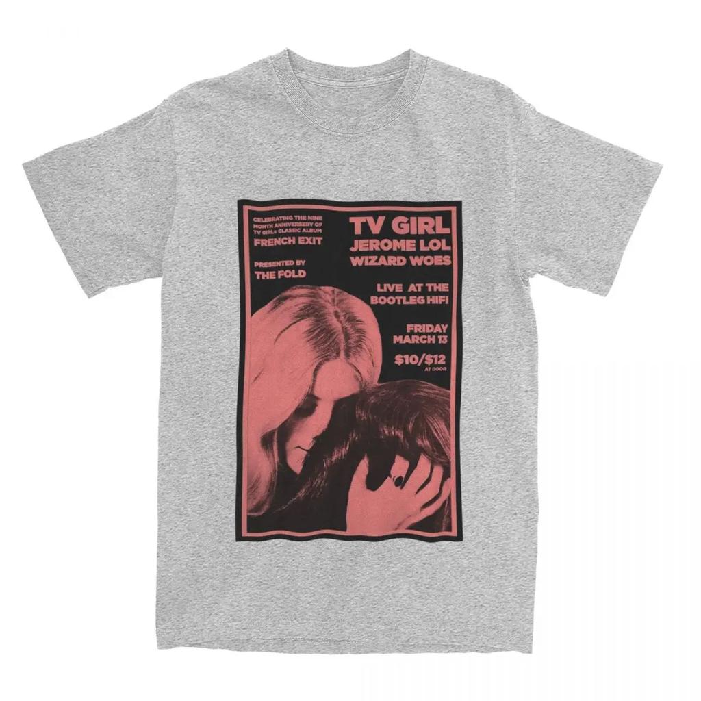 TV Girl French Exit Мужская женская футболка Merch Crazy Tee Shirt Футболки Графический принт Одежда
