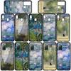 Cover for iPhone 17 16 15 Xiaomi Poco Redmi Note 14 13 12 11 Pro 16e Samsung Galaxy S25 S24 S23 OPPO Huawei Claude Monet Waterlily Cat Art Phone Case