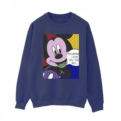 Disney Womens/Ladies Mickey Mouse Oh Minnie Pop Art Sweatshirt