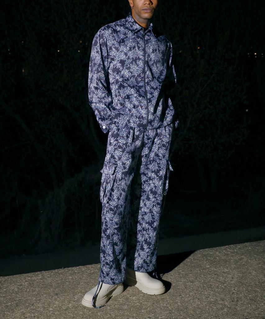 F8KE CHEMICAL CLUB Night Flower Cargo Pants
