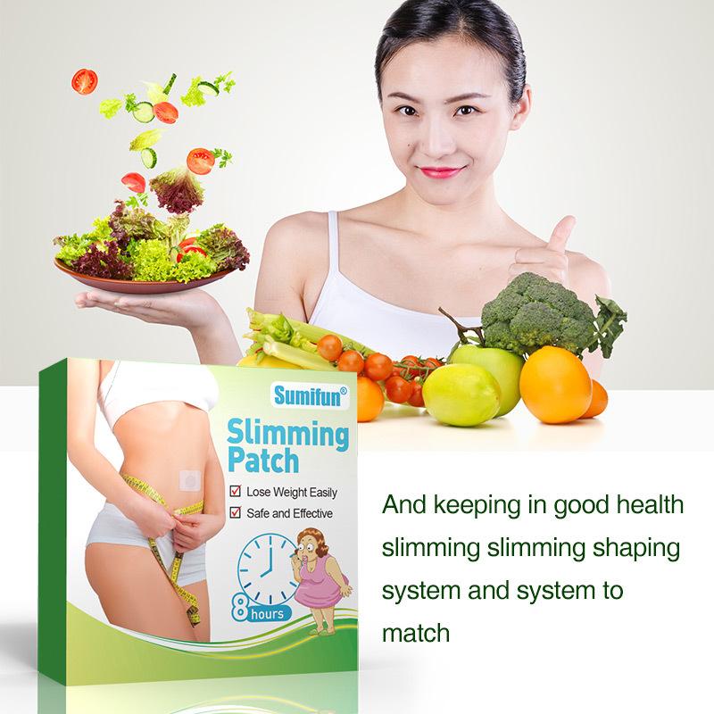 20Pcs Belly Slimming Patch Fast Burning Fat Lose Weight Detox Abdominal Navel Sticker Dampness-Evil Removal Improve Stomach Tool