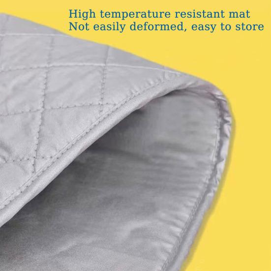 Ironing Board Cover Heat Resistant 200 Degrees Celsius Ironing Pad Foldable Compact