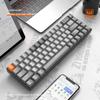 60% Wireless Mechanical Keyboard Bluetooth Dual Mode Hot-Swappable Mini 68-Key Red Switch for PC PS4 Xbox iPhone iPad
