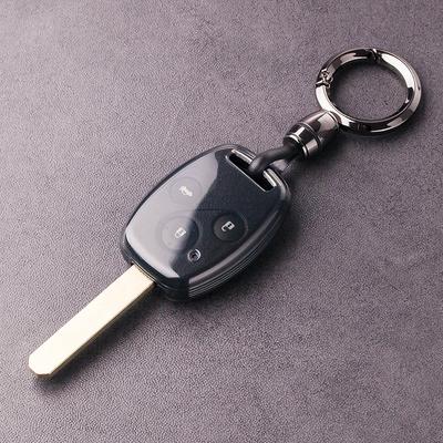 Прозрачный Черный Мягкий ТПУ Для Honda Accord Crv Pilot Civic Старый 2003 2004 2005 2006 2007 Чехол Брелок Защитная Оболочка для Автомобильного Ключа