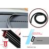 BDP1113 Универсальный автомобильный уплотнитель кромки лобового стекла, звукоизоляционная полоса приборной панели, автомобильный резиновый уплотнитель для зазора автомобильной панели 160 см