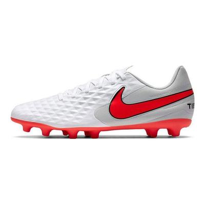 Tiempo Legend 8 Club FG MG White Flash Crimson Мужские кроссовки Photon-Dust AT6107-163