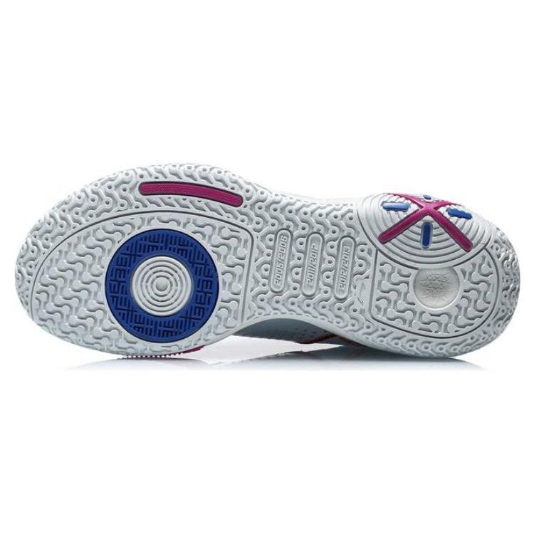 Баскетбольные кроссовки Li Ning All City 9 V1.5 прочные дышащие низкие мужские кроссовки белые ABAT121-1