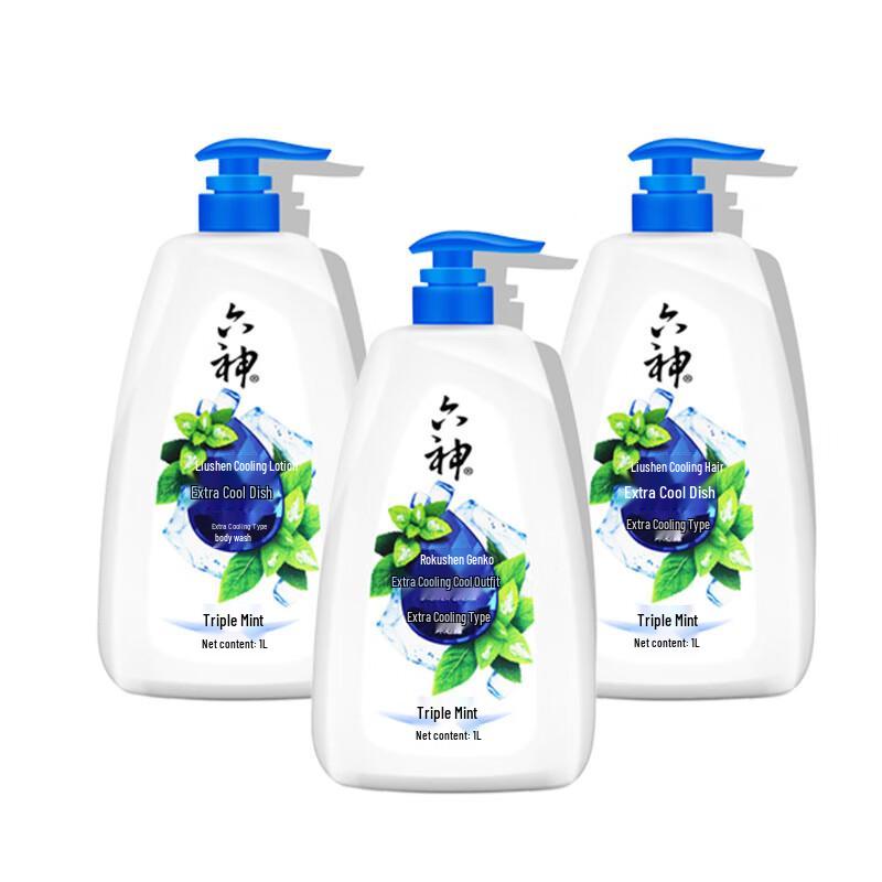 Liu Shen Invigorating Cool Body Wash