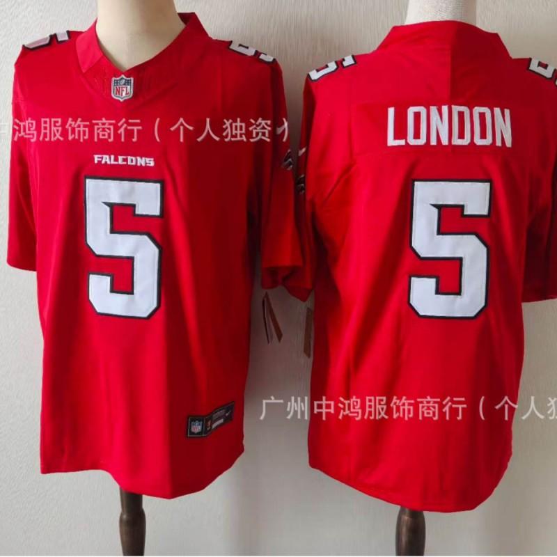 Mens Rugby Jersey Falcons Team 5 7 Short Sleeve Embroidered Sports Shirt Training Game Wear