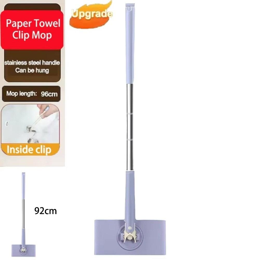 Snap-Grip Clever Mini Mop Удобная автоматическая смена ткани для влажной и сухой уборки, не требующая стирки, швабры для ленивых, инструменты для уборки дома