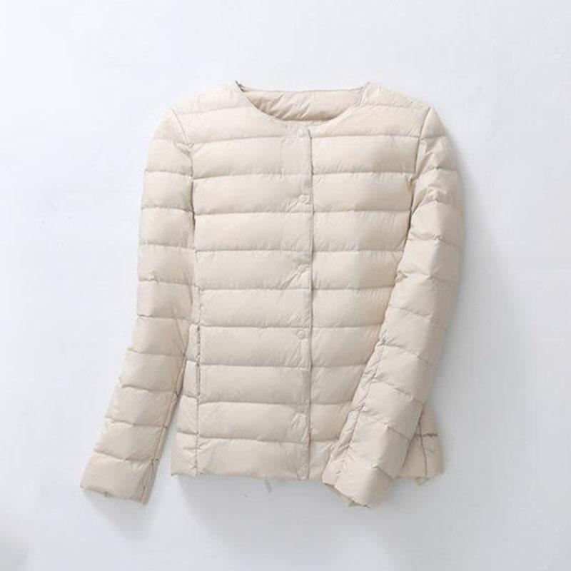Fashion Ultra Light Duck Down Women Matt Fabric Lightweight Coat Warm Female Windbreaker Parka Women's Down Jackets Plus Coats