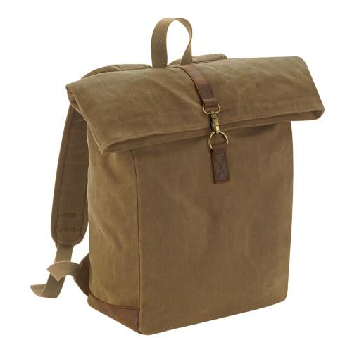 Quadra Heritage Waxed Canvas Backpack