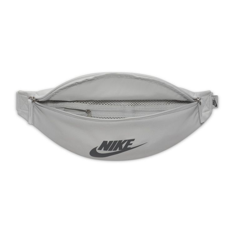 Nike Спортивная Повседневная Сумка-Кроссбоди на Молнии из Ткани для Путешествий, Нагрудная, Поясная, Унисекс, Серая DB0490-025