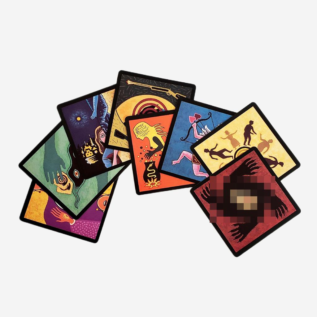 Карточка серии убийств оборотней Семейная развлекательная вечеринка «Оборотни Миллерс Холлоу»