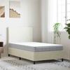 VidaXL Matelas à ressorts ensachés moyen 120x200 cm 372813