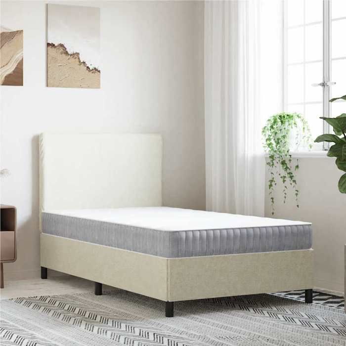 VidaXL Matelas à ressorts ensachés moyen 120x200 cm 372813