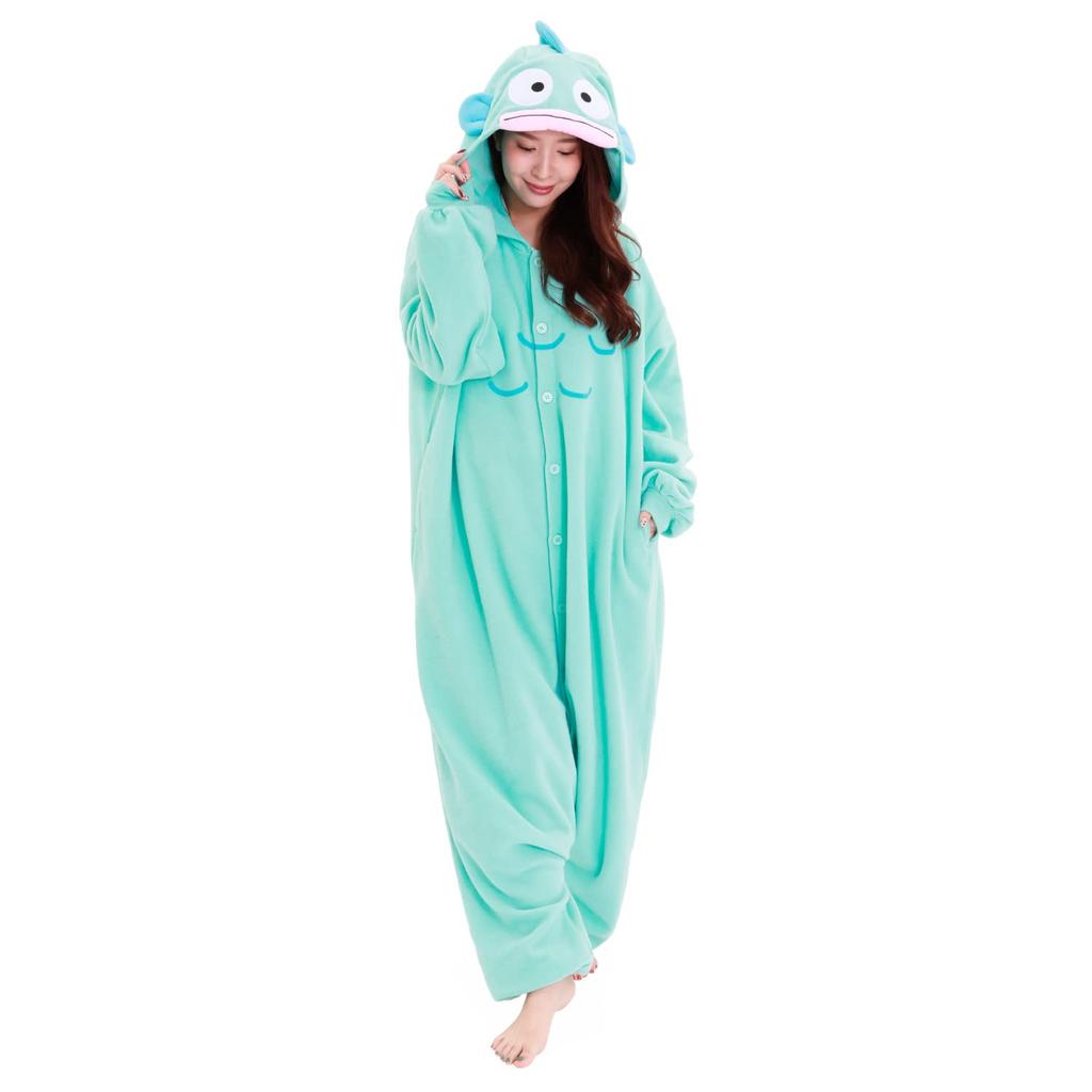 SAZAC Character Fleece Kigurumi Size Fits Sanrio Hangyodon (One All) -